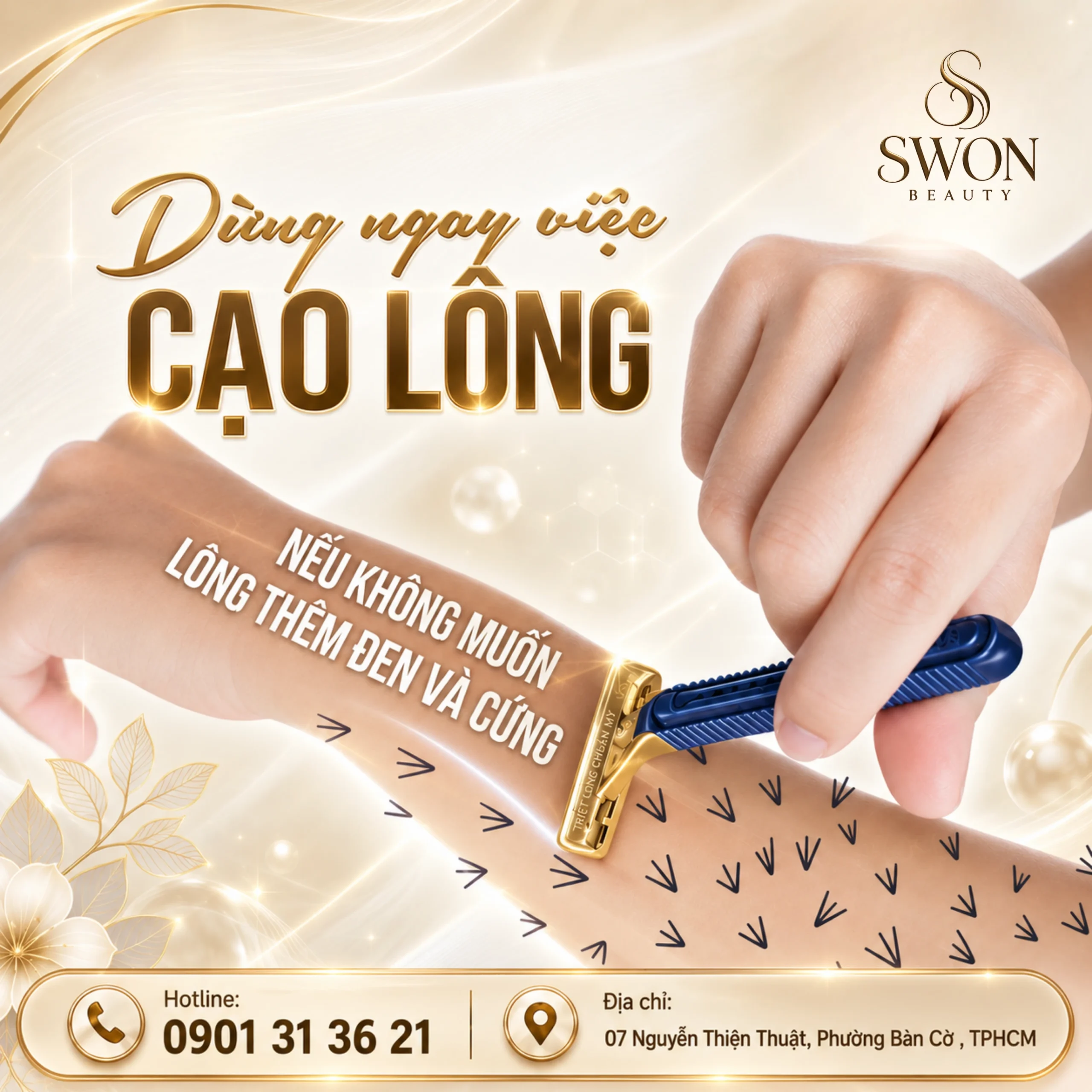 Cạo Lông Có Làm Lông Đen Và Cứng Hơn Không?